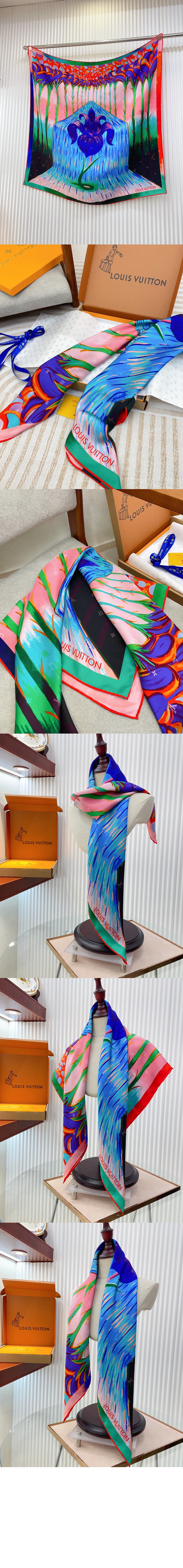 루이비통 아이리스 스프링 스퀘어 90 M93343