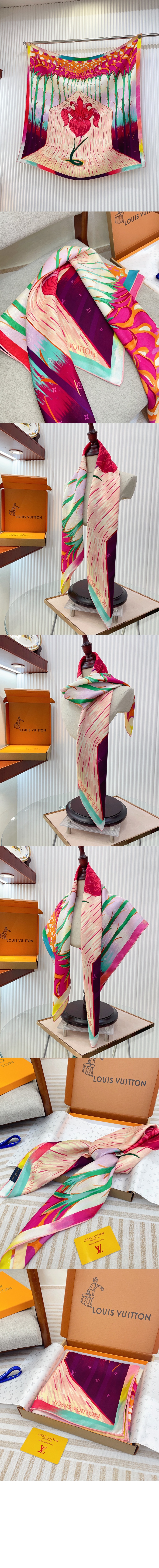 루이비통 아이리스 스프링 스퀘어 90 M93343