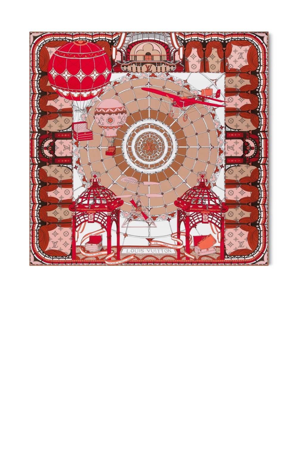 루이비통 Fly Away 스퀘어 90 M93356