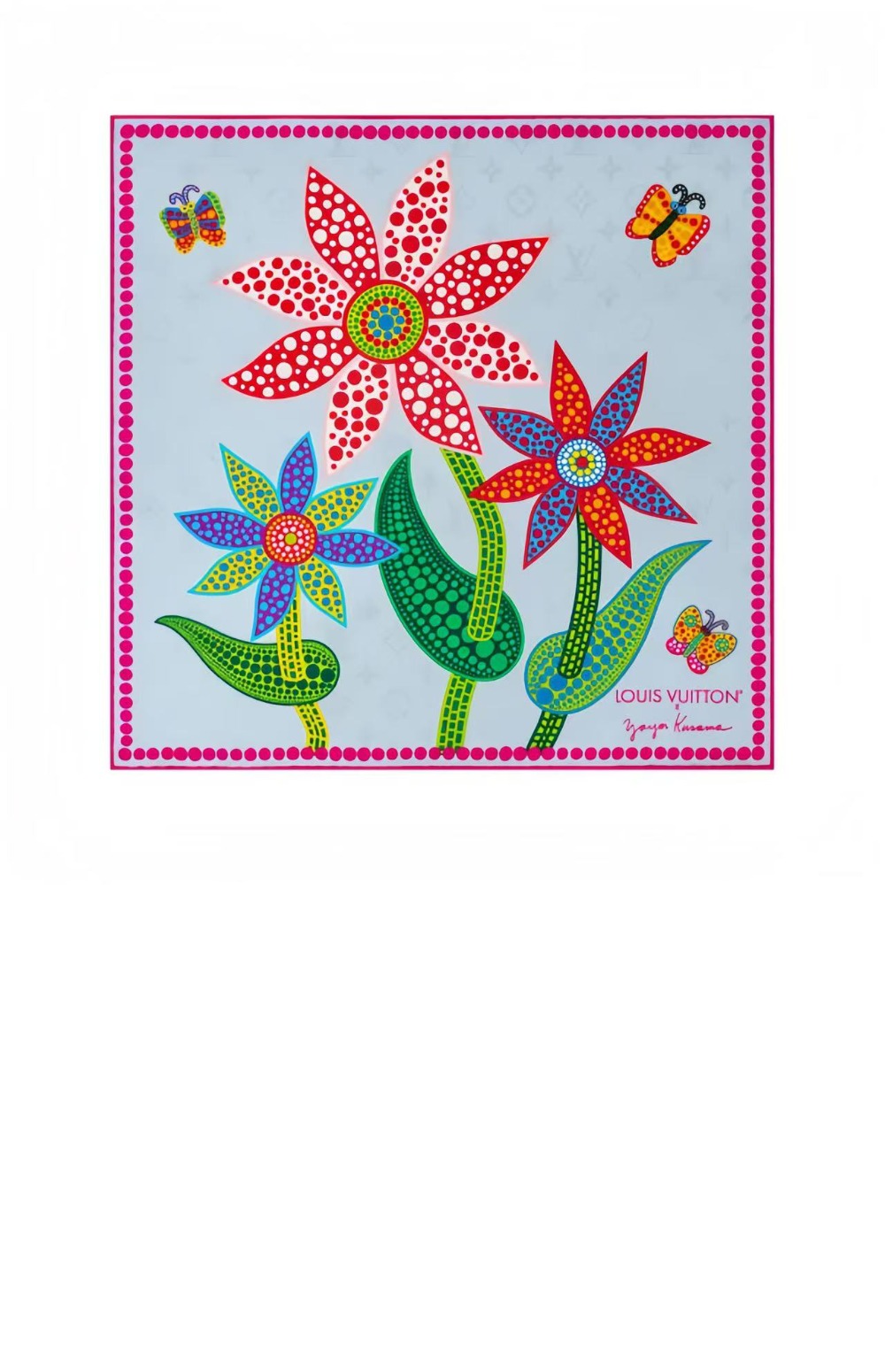 루이비통 모노그램 플라워 스퀘어 90 M78314