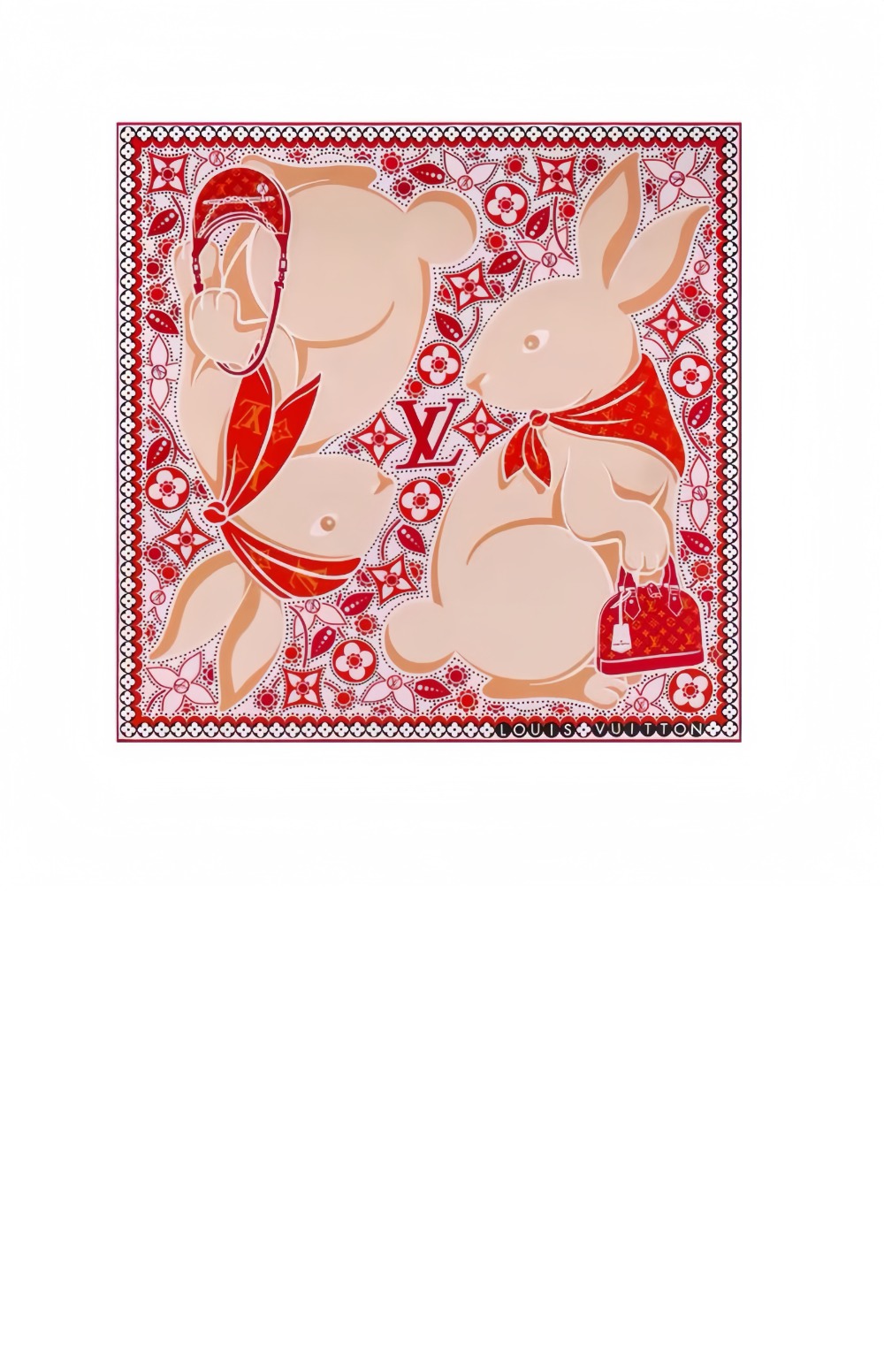 루이비통 프레셔스 래빗 스퀘어 M78081