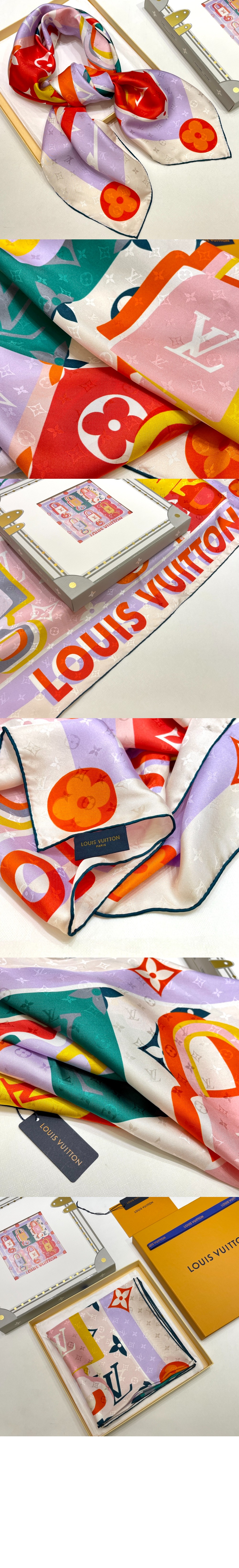 루이비통 LV 언락드 스퀘어 90