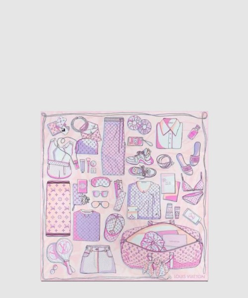 루이비통 모노그램 플라워 스퀘어 90