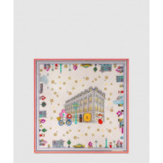 루이비통 모노그램 플라워 스퀘어 90 M77905