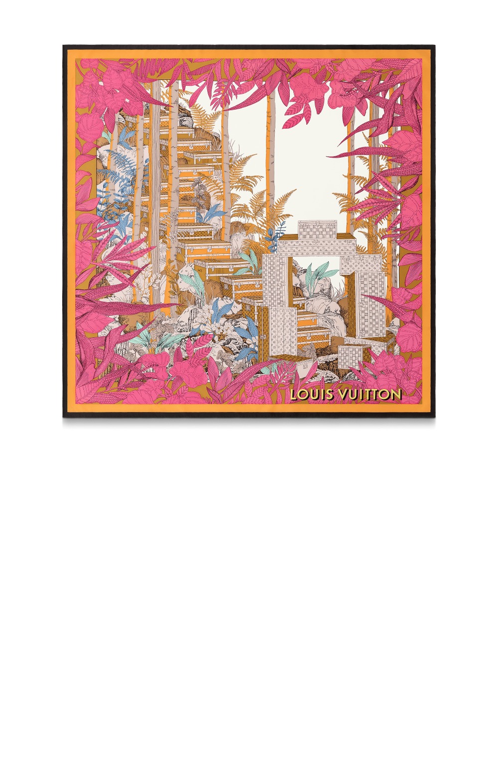 루이비통 ENCHANTED FOREST 스카프 90 M78968