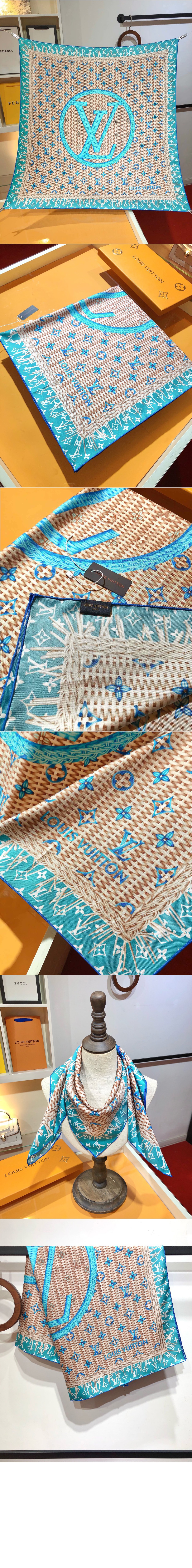 루이비통 모노그램 라탄 스퀘어 90 M79995