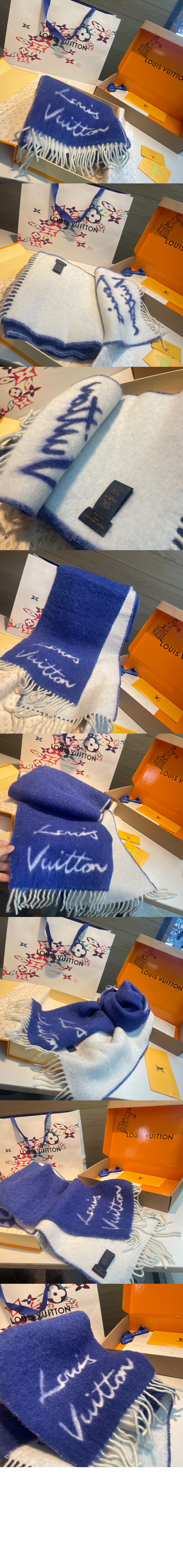 루이비통 플러피그램 스카프 M92527