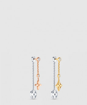 루이비통 이딜 블라썸 긴 귀걸이 Q96413