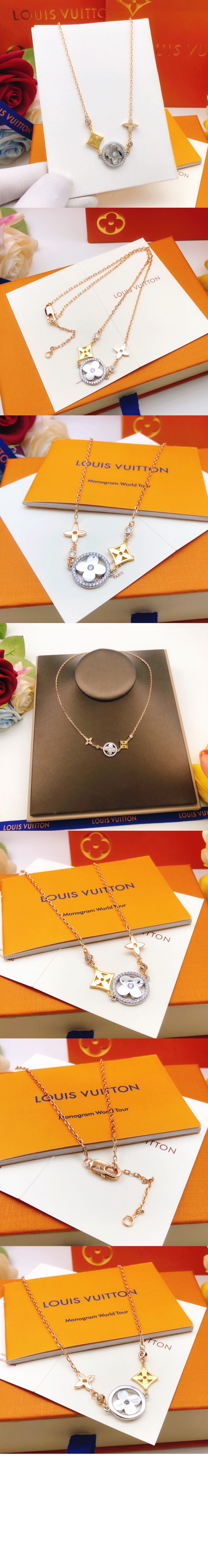 루이비통 콜리어 아이디얼 블라썸 목걸이 Q93541