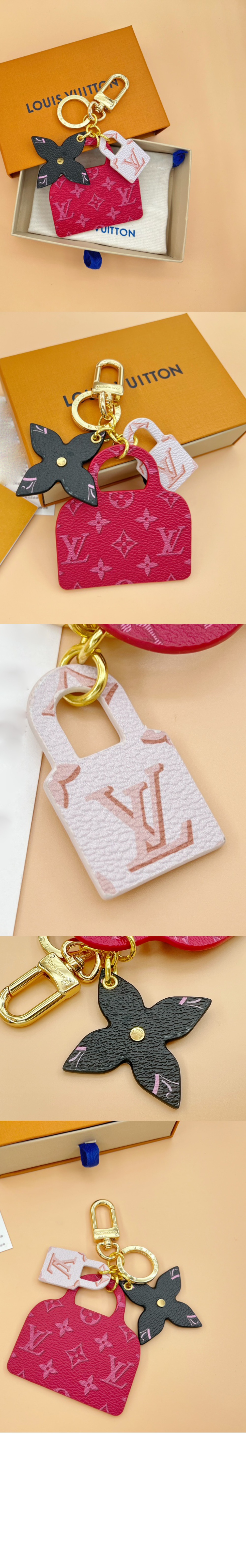 루이비통 블루밍 플라워 백참 M00838