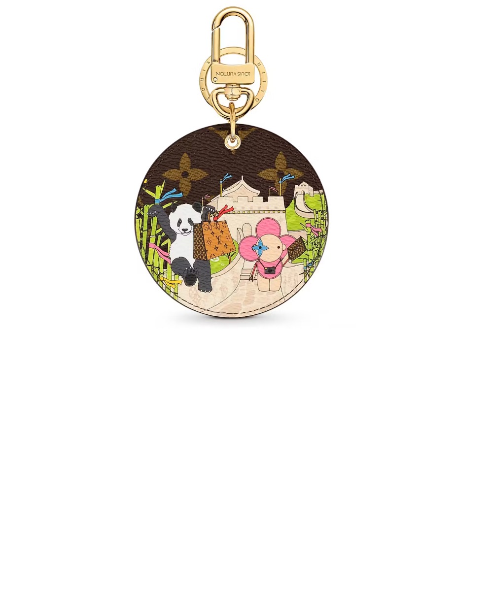 루이비통 일러스트 할리우드 드라이브 XMAS 백참 M00500