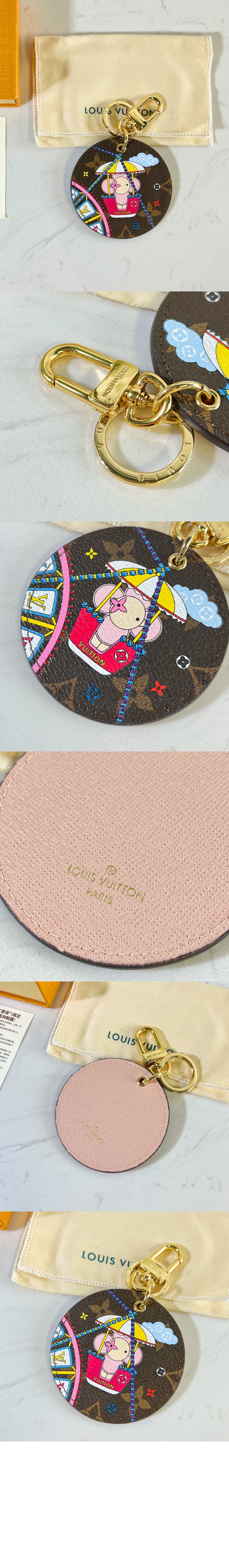 루이비통 일러스트 할리우드 드라이브 XMAS 백참 M69855