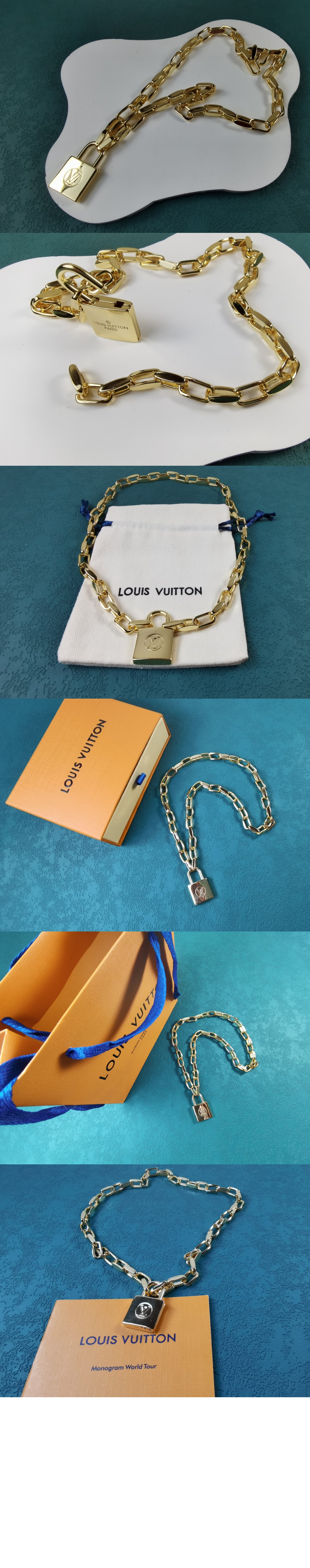 루이비통 LV EDGE CADENAS 목걸이 MP2993