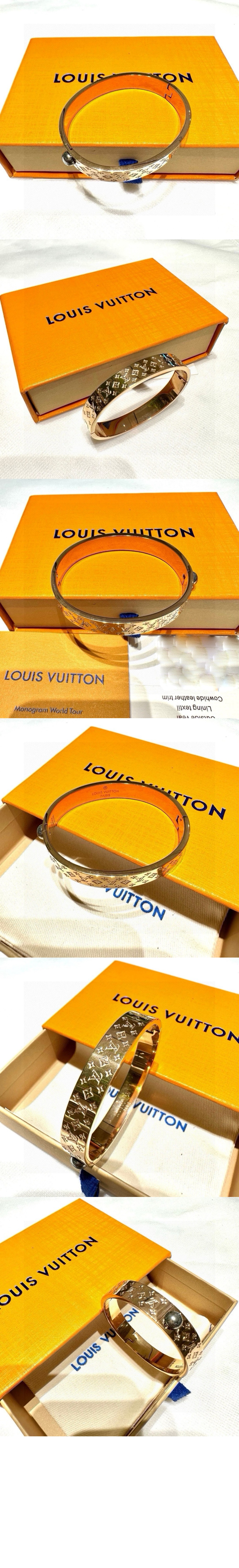 루이비통 나노그램 커프형 팔찌 M00249