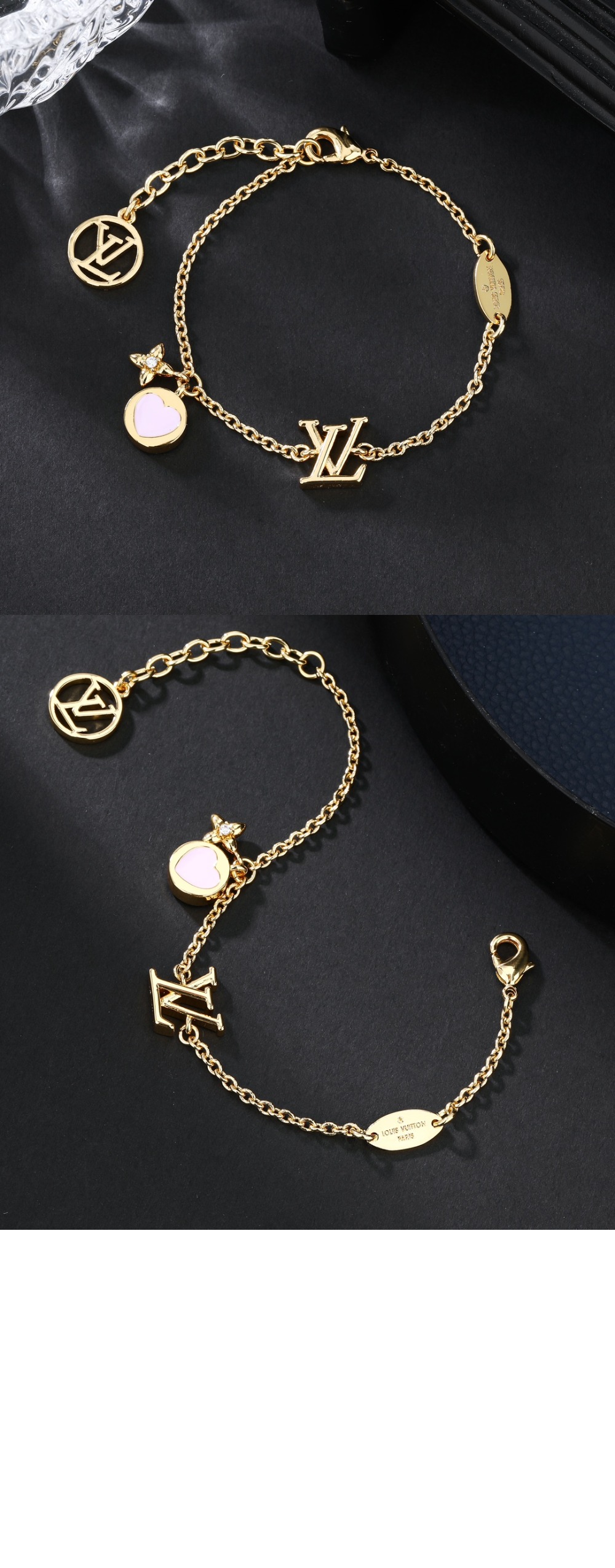 루이비통 아이코닉 에나멜 팔찌 M1211A