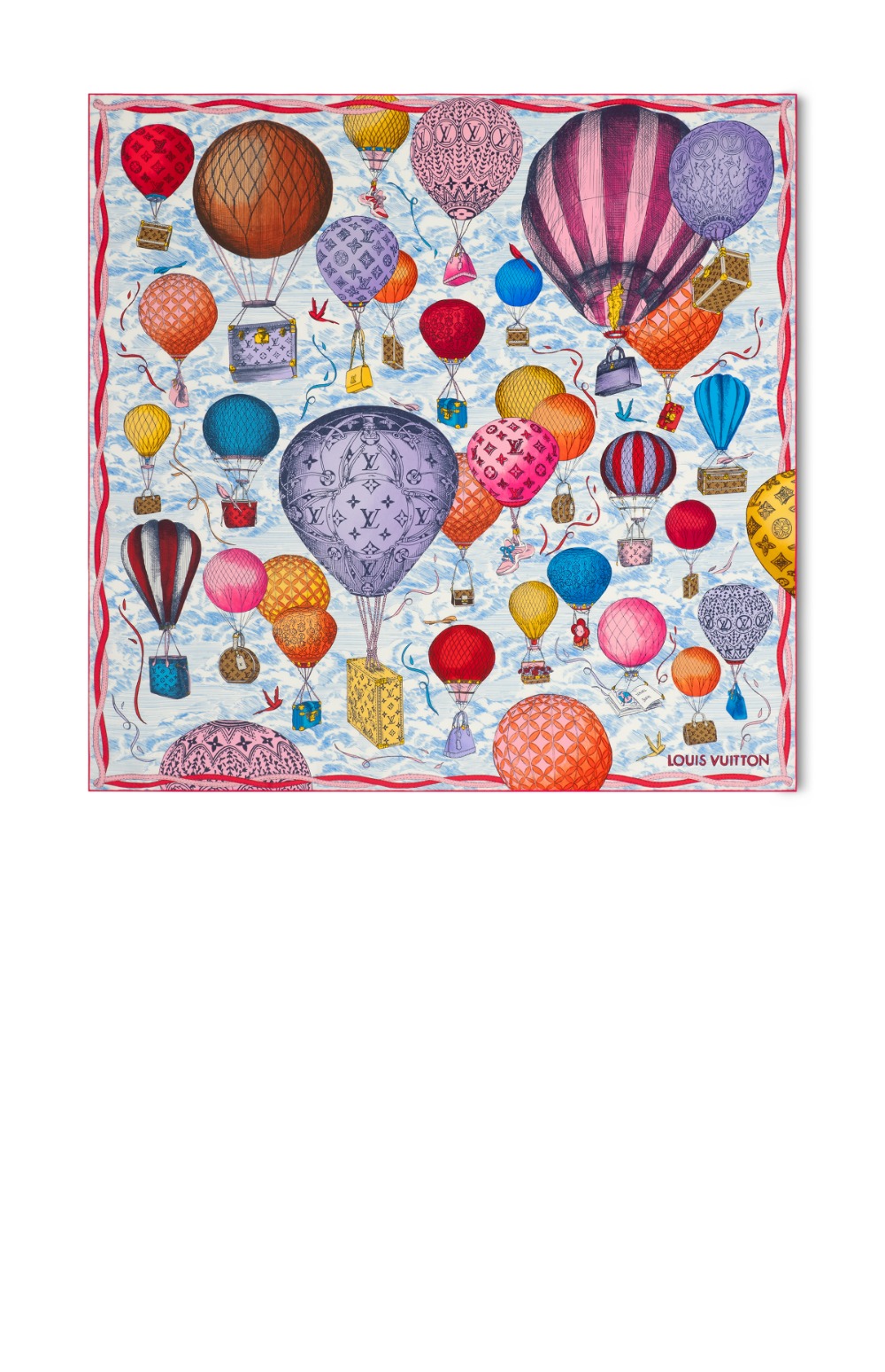 루이비통 업 앤드 어웨이 스퀘어 90 M77662