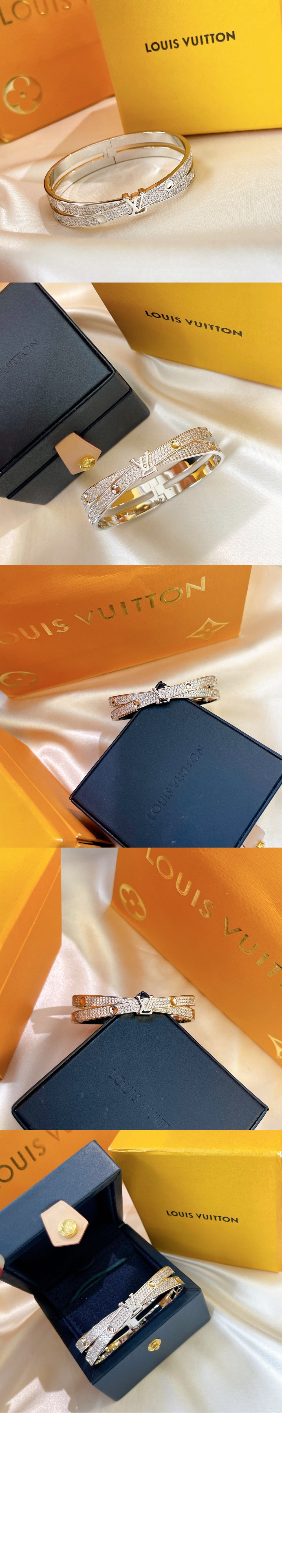 루이비통 엠프린트 다이아몬드 팔찌 Q95687