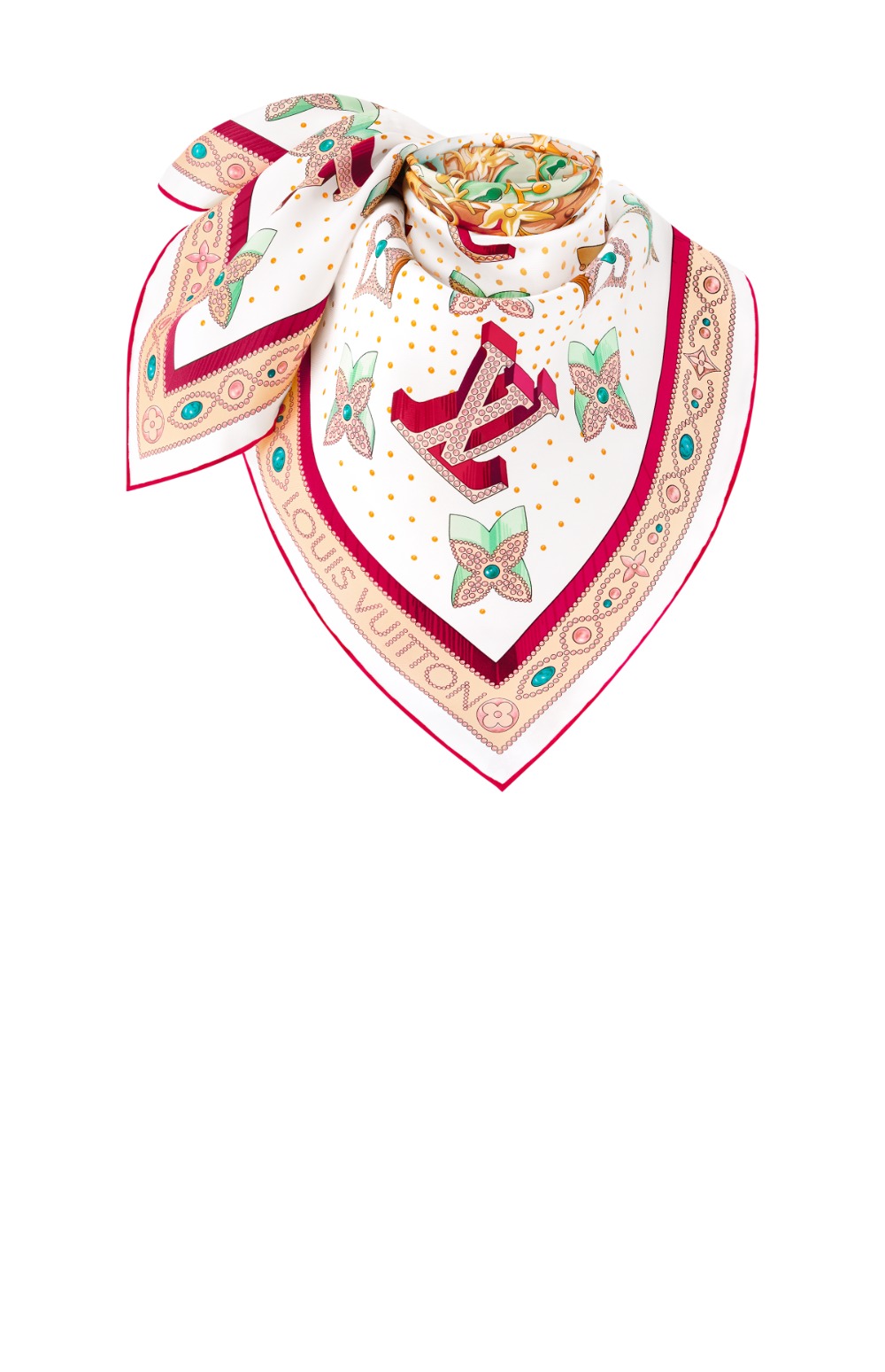 루이비통 스몰 플래그 스퀘어 90 M79939