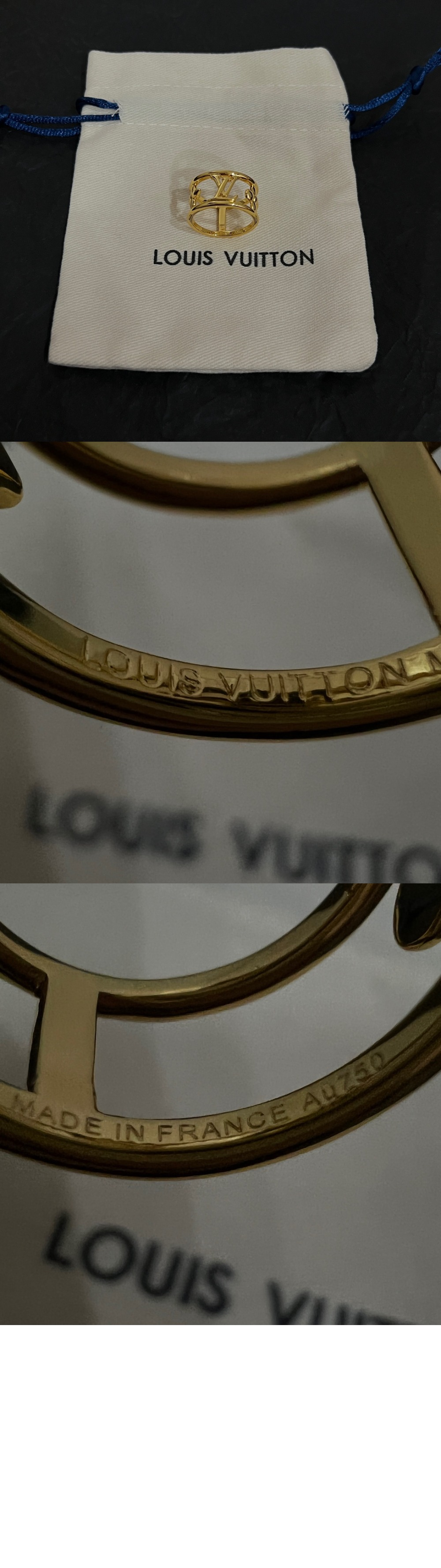 루이비통 아이코닉 반지 M1459S