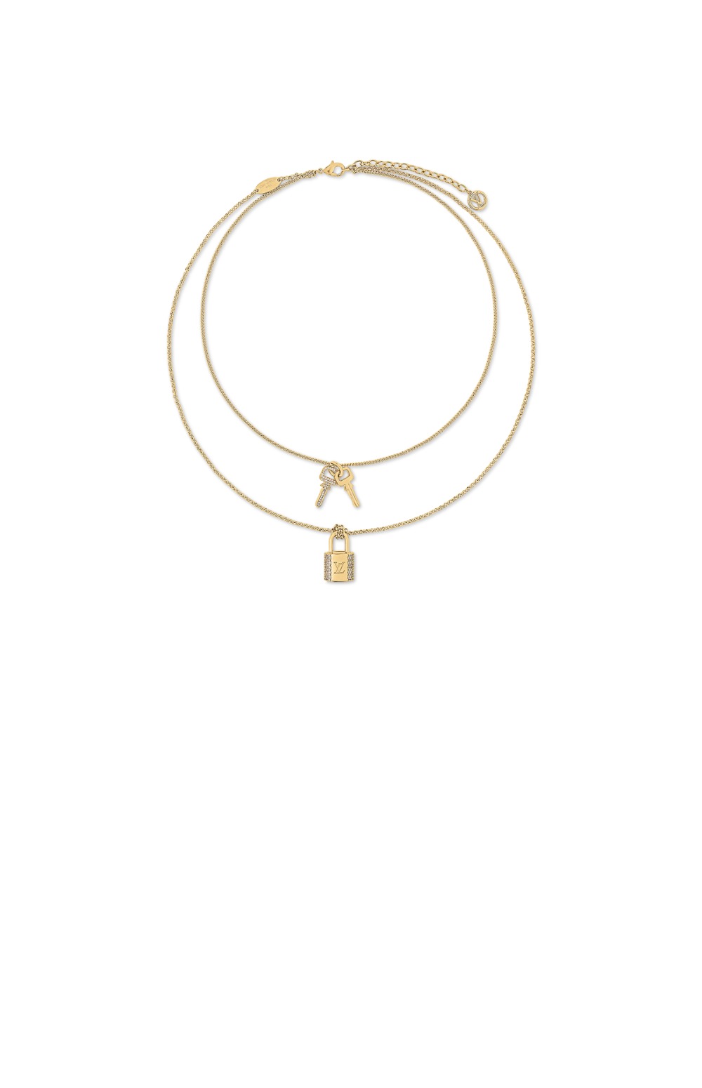 루이비통 자물쇠 목걸이 M01593