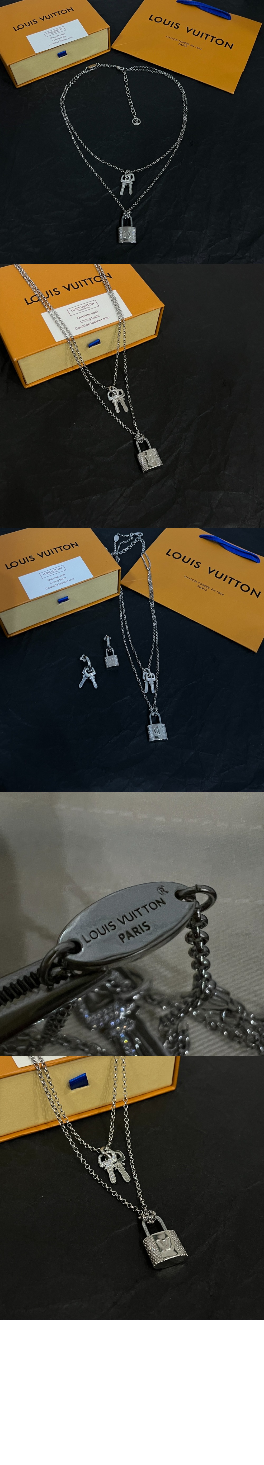 루이비통 자물쇠 목걸이 M01593