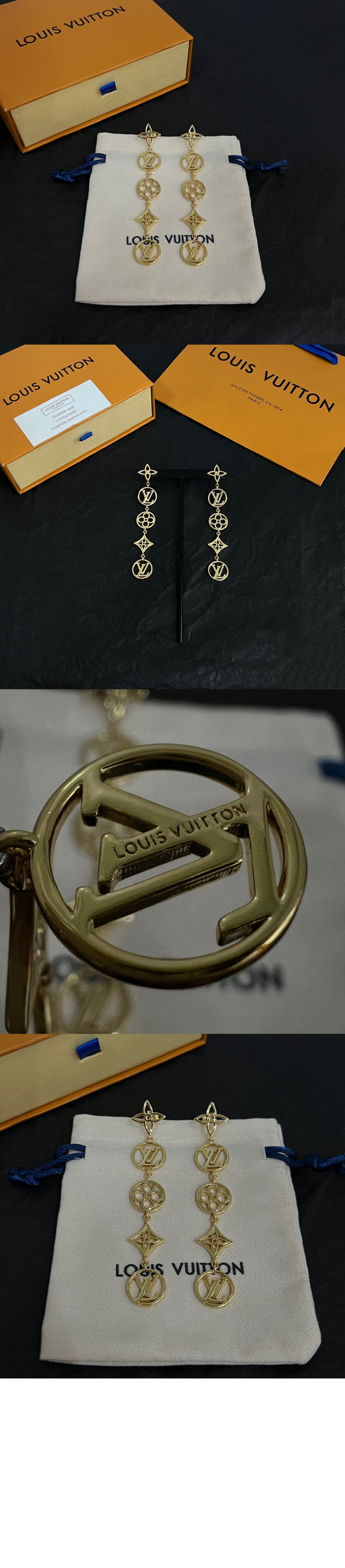 루이비통 레이스 귀걸이 M01072