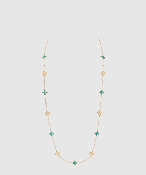 루이비통 컬러 블라썸 BB 멀티 패턴 롱 목걸이 Q94887