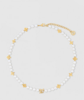 루이비통 마이 LV 펄 콜리에 목걸이 M01990