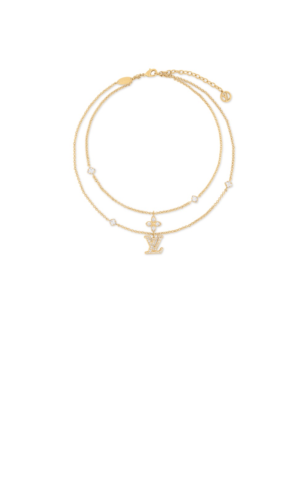 루이비통 레이디 LV 목걸이 M01845