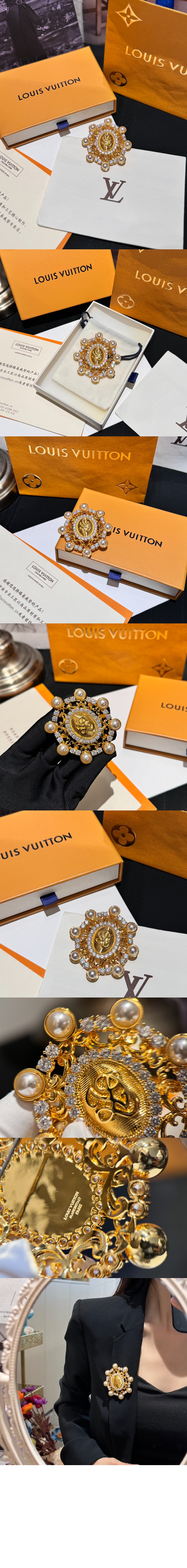 루이비통 LV 다이너스티 브로치 M01766