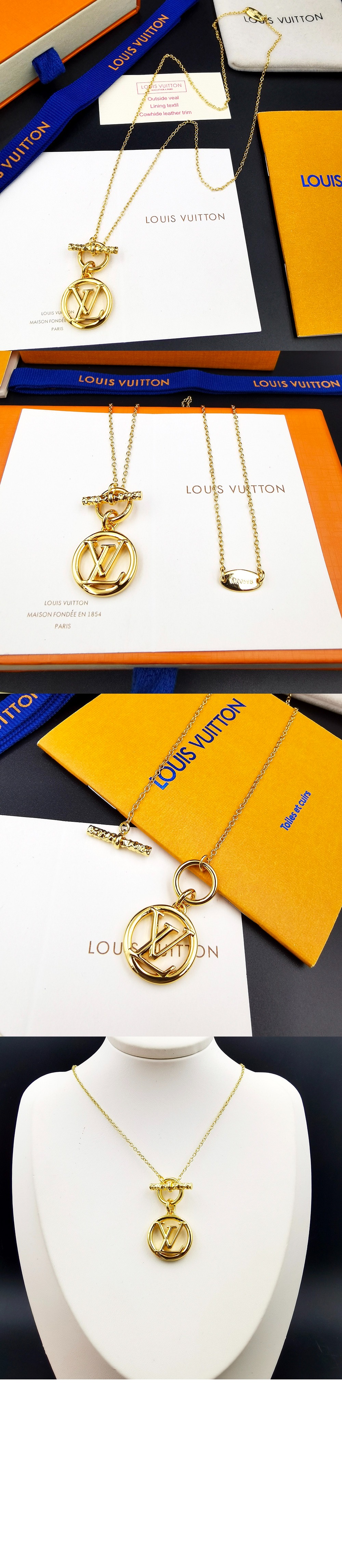 루이비통 베이비 루이즈 목걸이 M00598