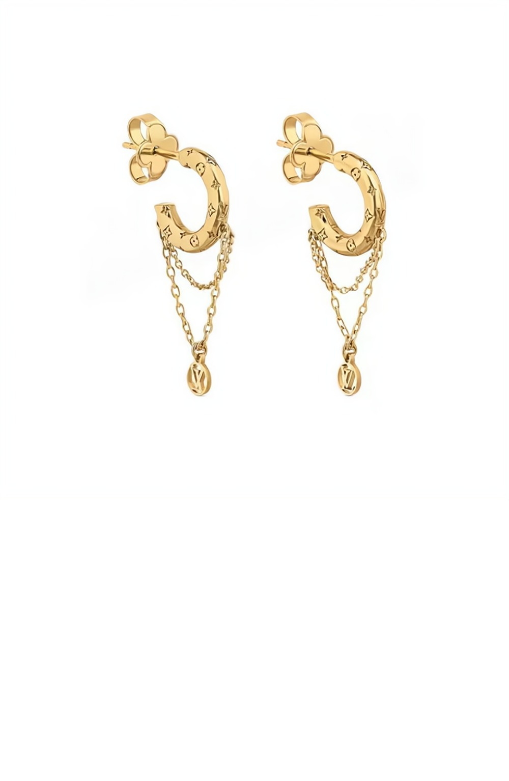 루이비통 모노그램 나노그램 귀걸이 M00572