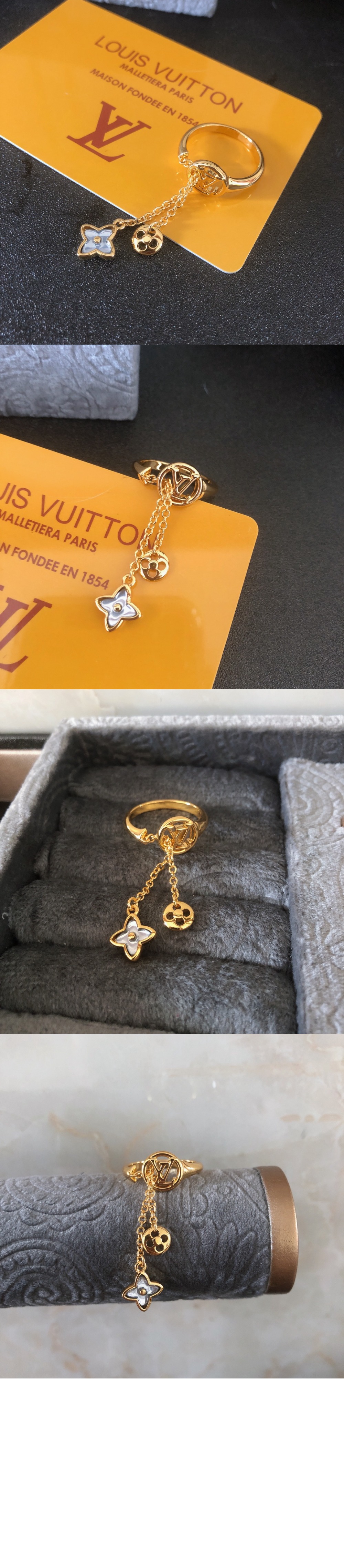 루이비통 마이 블루밍 스트라스 반지 M00589