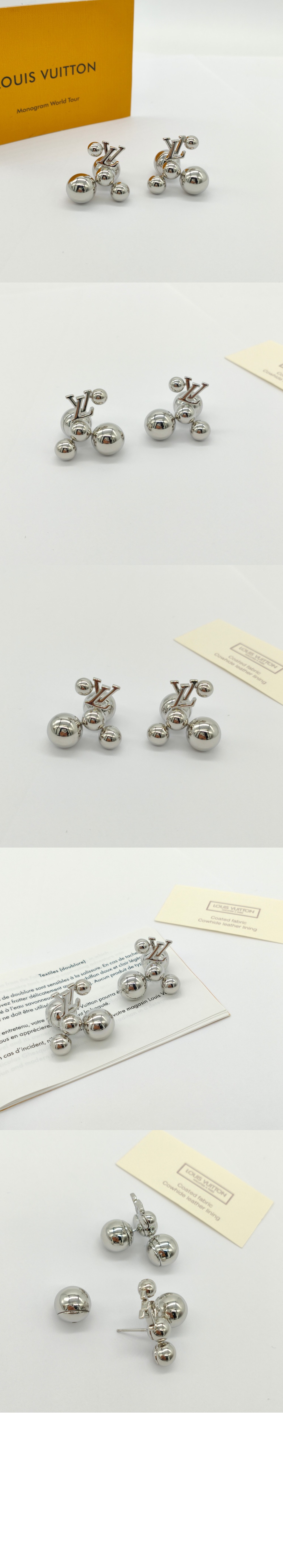 루이비통 LV x YK 메탈 도트 귀걸이 M01067