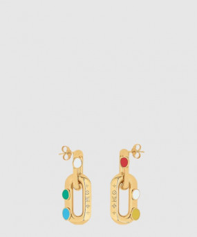 루이비통 LV x YK 엣지 페인티드 도트 귀걸이 M01065