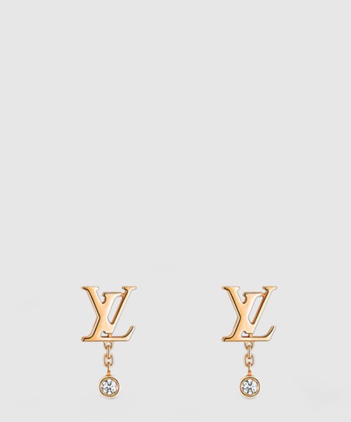 루이비통 이딜 블라썸 LV 스터드 귀걸이 Q96549