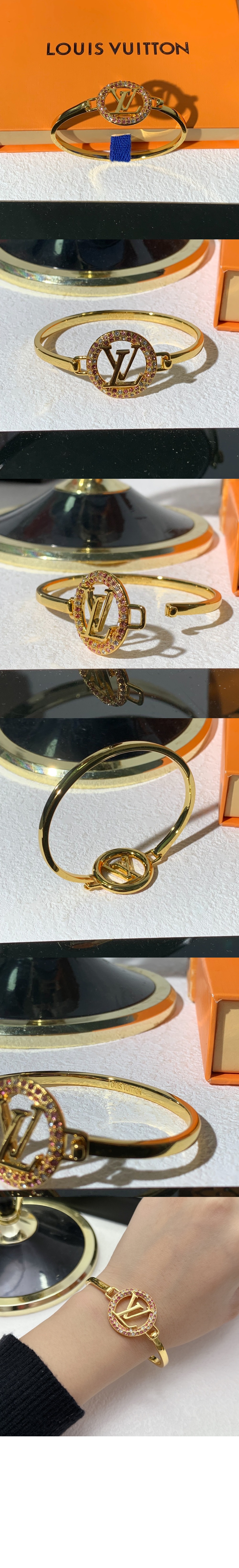 루이비통 루이즈 트레조 팔찌 M1222S