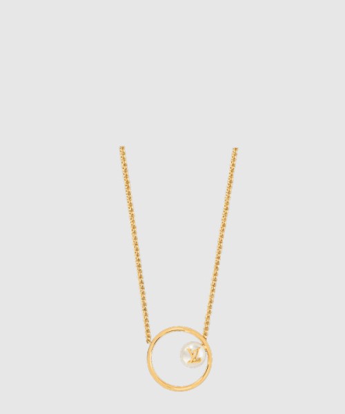 루이비통 LV 이클립스 펄 목걸이 M01239