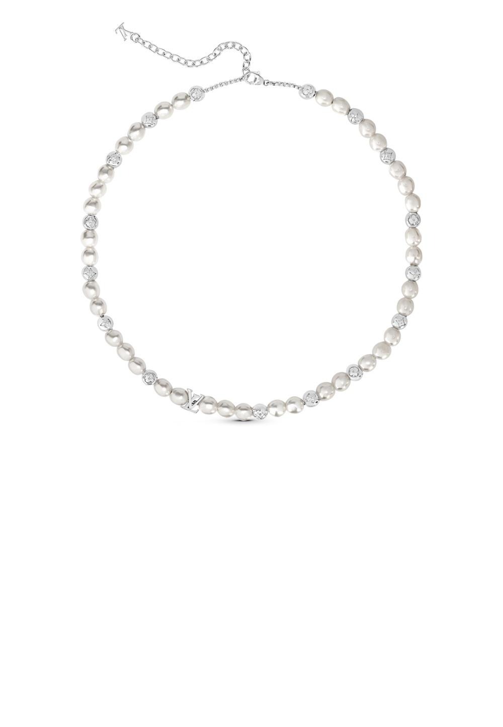 루이비통 모노그램 펄 목걸이 M01157