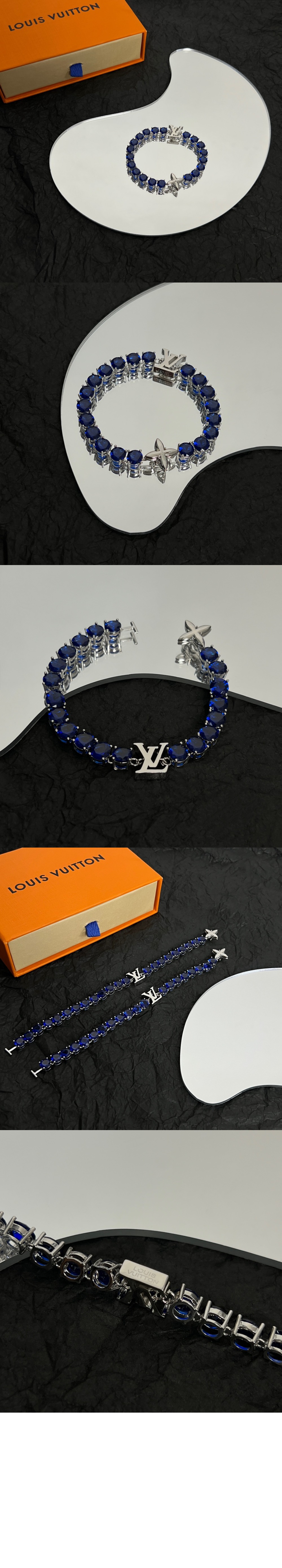 루이비통 LV 크리스탈 팔찌 M1062M