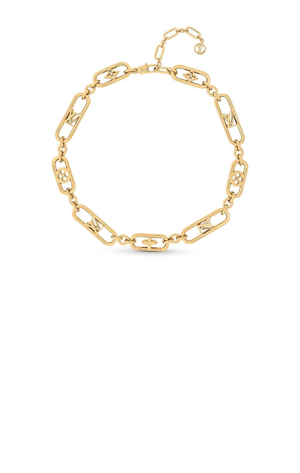 루이비통 마이 LV 체인 목걸이 M01123