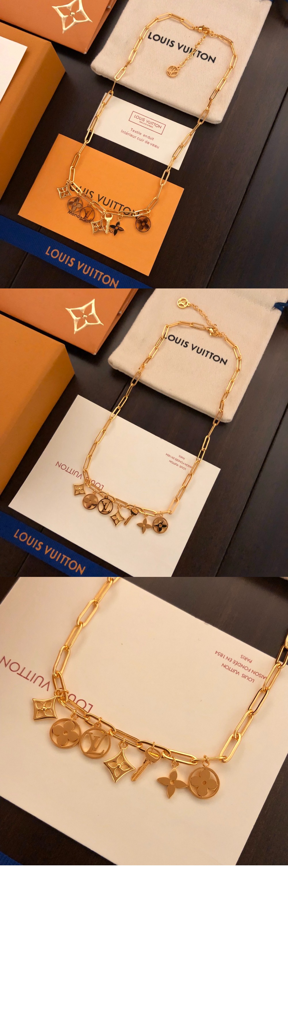 루이비통 LV 그램 목걸이 M80272