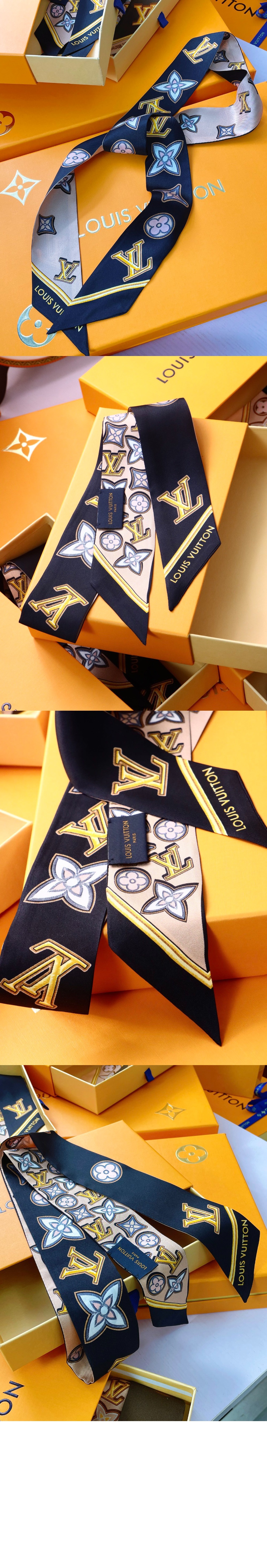 루이비통 스카프 모노그램 컨피덴셜 방도 M78141