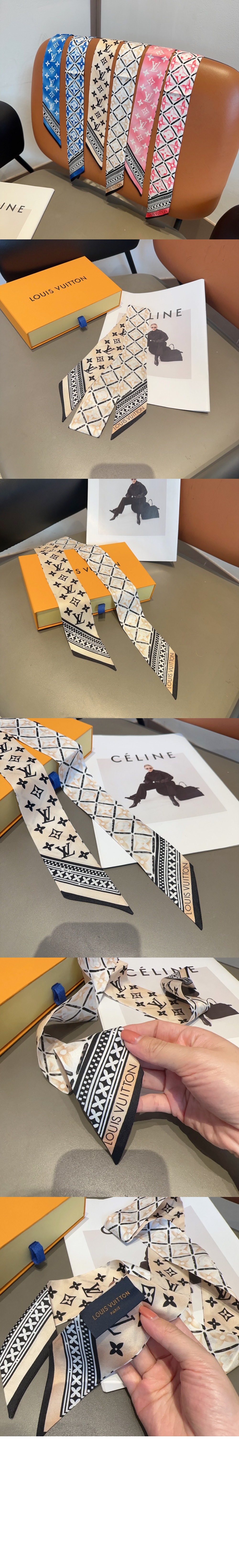 루이비통 모노그램 플라워 타일 BB 방도 M78974