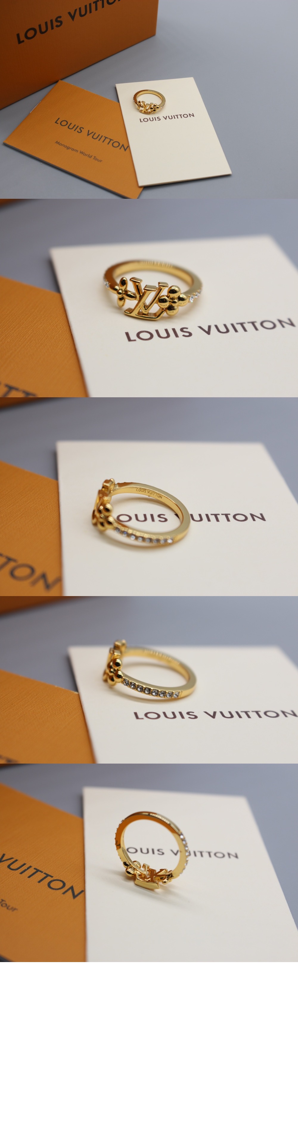 루이비통 LV 아이코닉 반지 M1461S