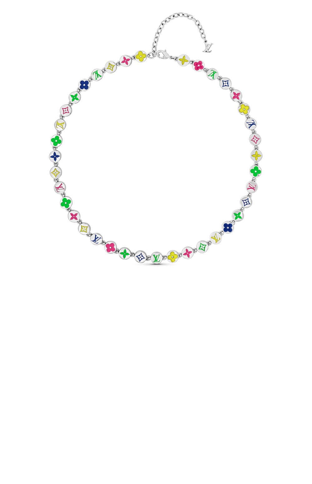루이비통 모노그램 컬러스 목걸이 M01266