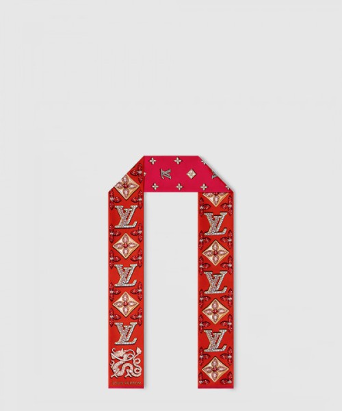 루이비통 프레셔스 드래곤 실크 방도 M79478