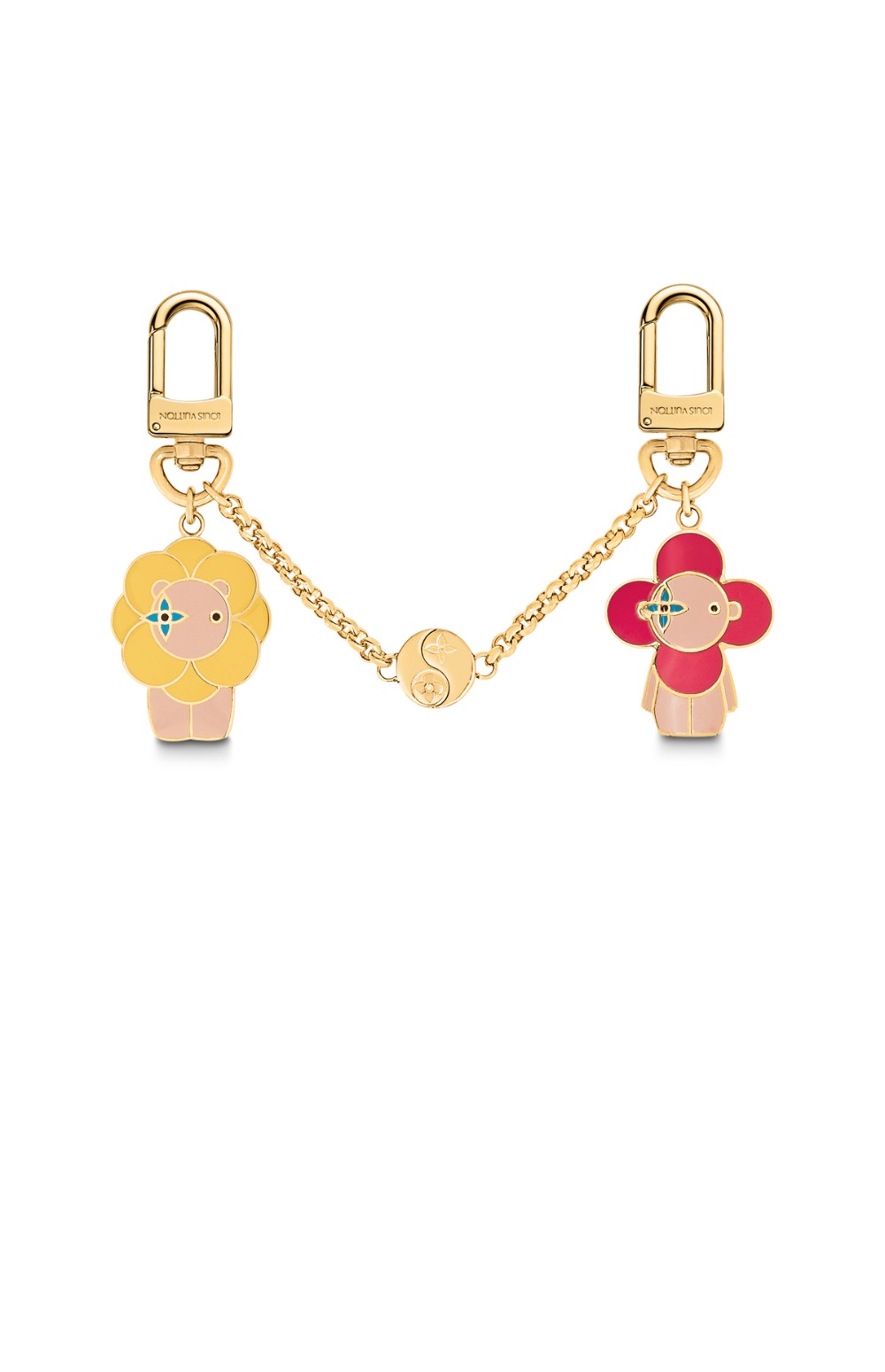 루이비통 비비엔 앤드 페툴라 베스트 프렌드 백 참 & 키 홀더 M00875