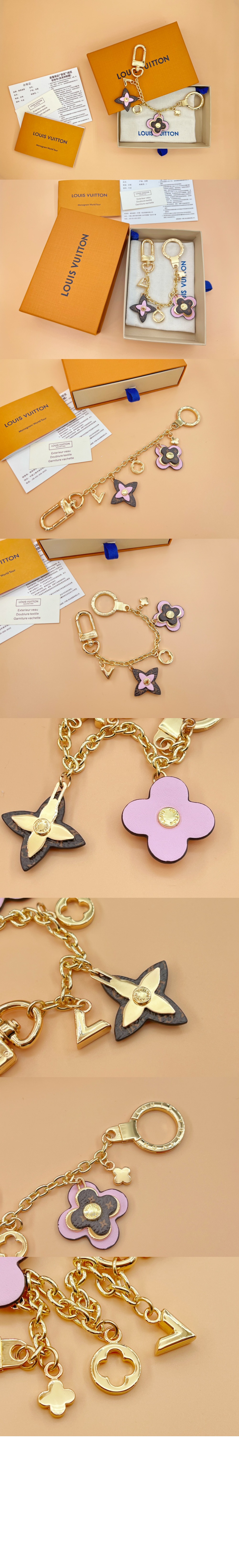 루이비통 블루밍 플라워 체인 백 참 M01414