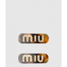 미우미우 헤어 클립 5JF091